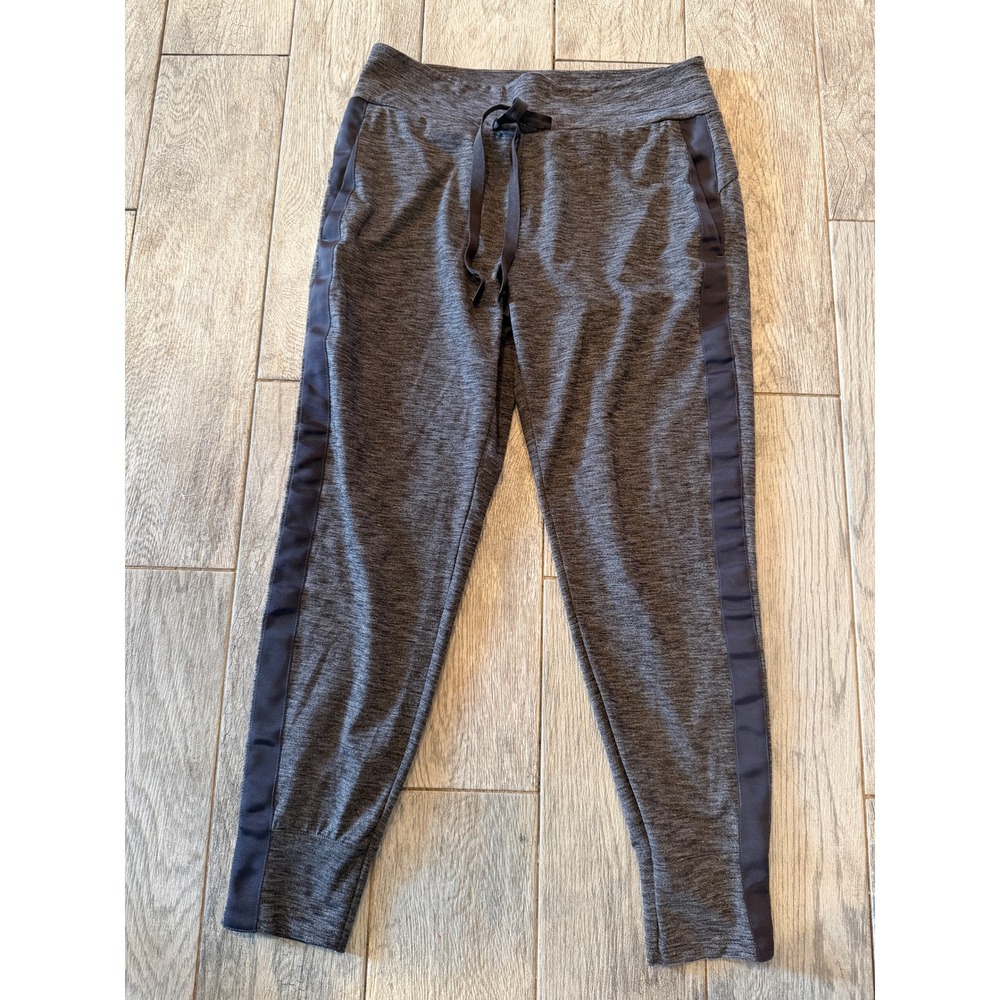 Athleta Joggers Metro Downtown Jogger Medium Space Dye Mesh 405663 Pants Gray
